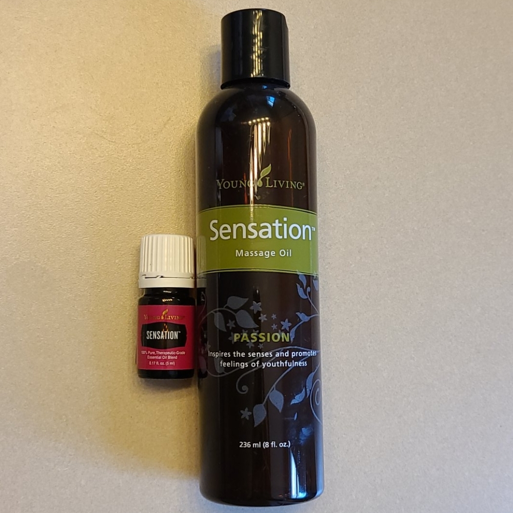 Young Living Sensation EO & Massage Oil